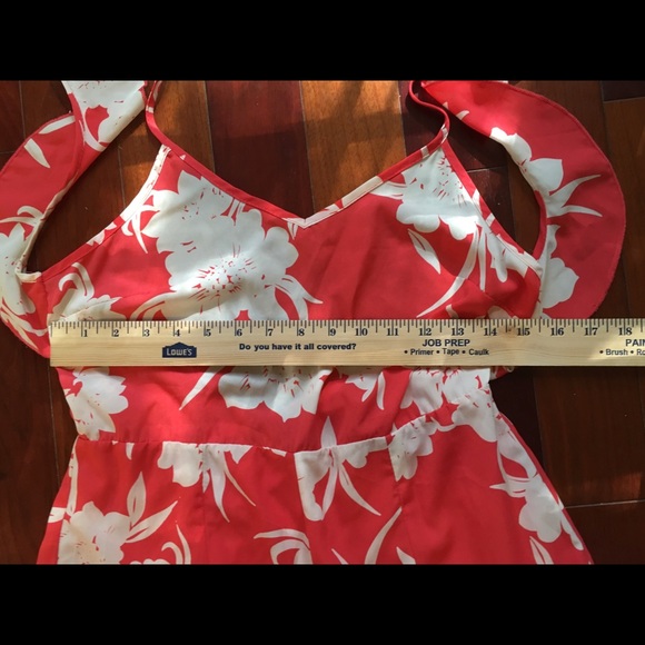 Henrigirl Floral Scoop Back Ruffle Romper - Picture 8 of 10